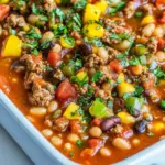 Black Eyed Pea and Sausage Chili