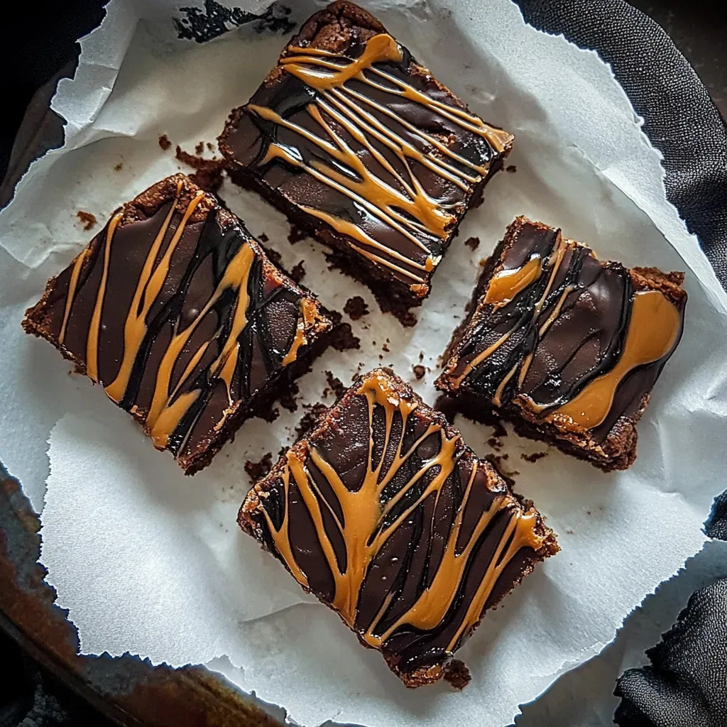 Black Widow Peanut Butter Bars