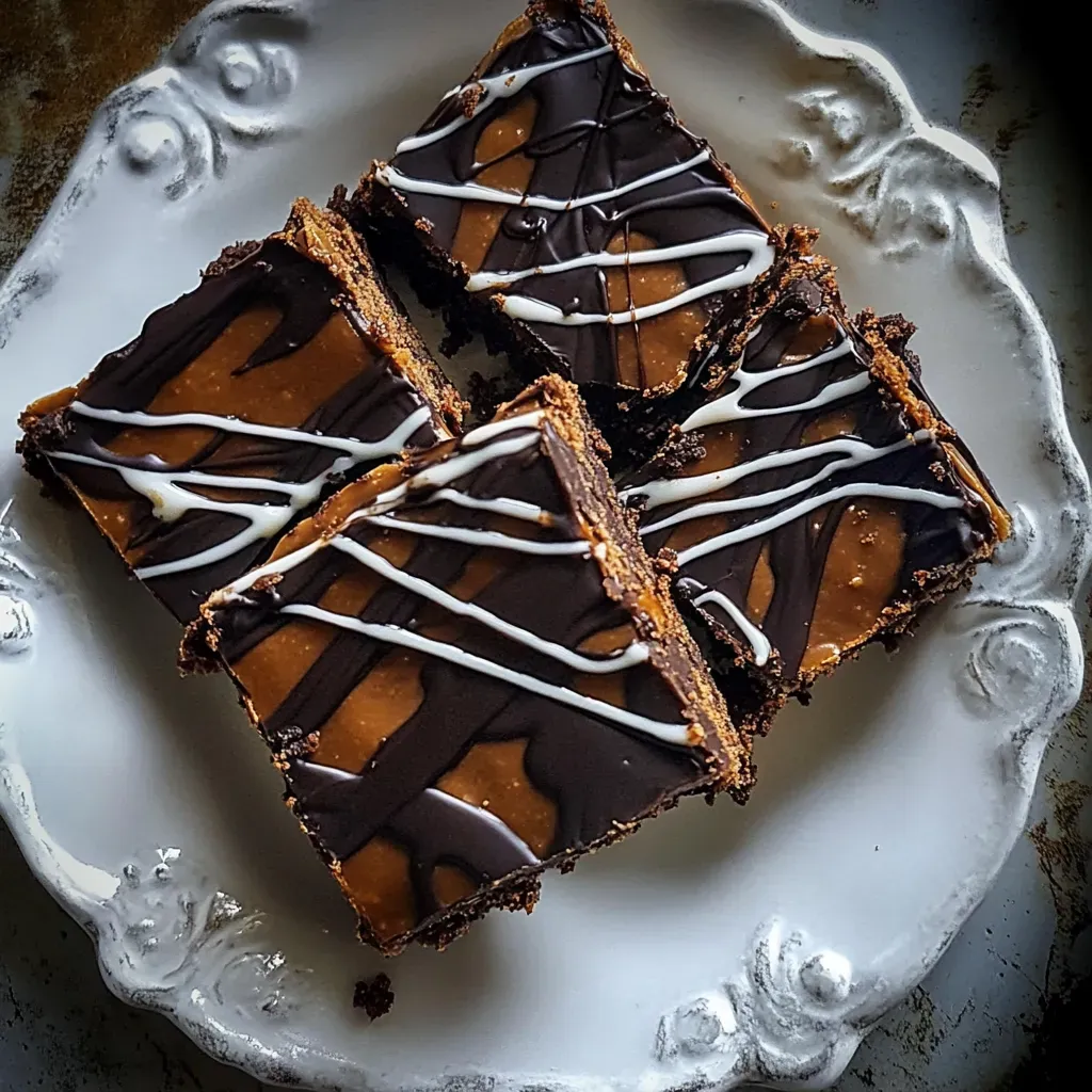 Black Widow Peanut Butter Bars