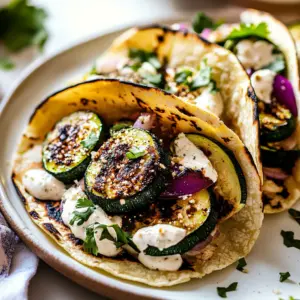 Blackened Zucchini Tacos
