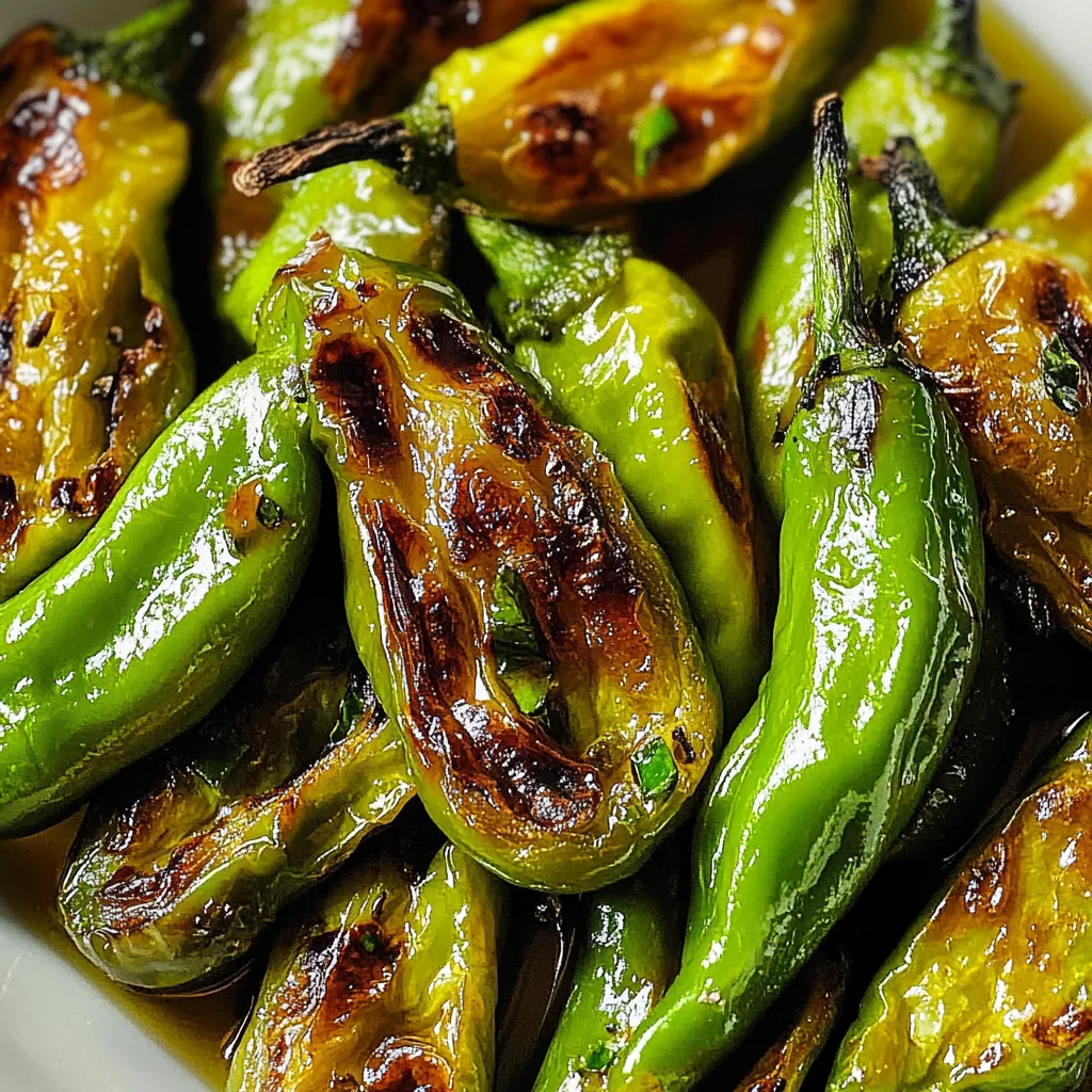 Blistered Shishito Peppers