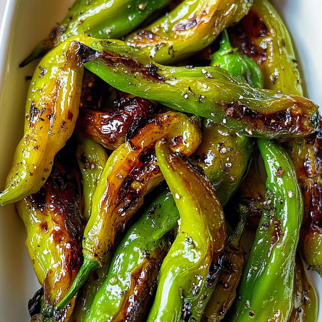 Blistered Shishito Peppers