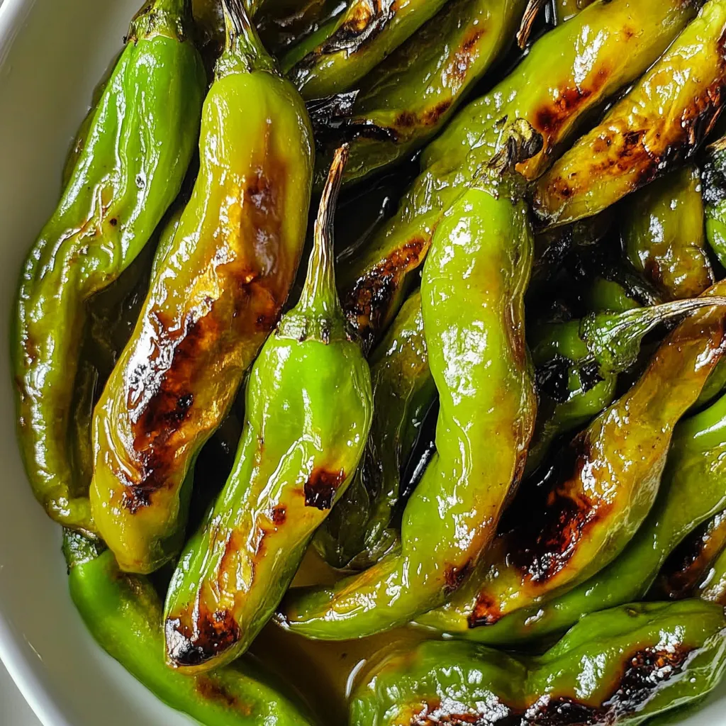 Blistered Shishito Peppers