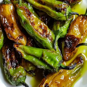 Blistered Shishito Peppers