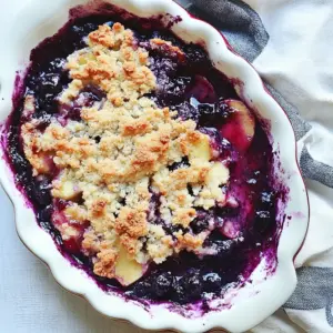 Blueberry Apple Crisp
