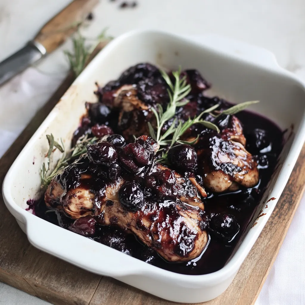 Blueberry Balsamic Chicken