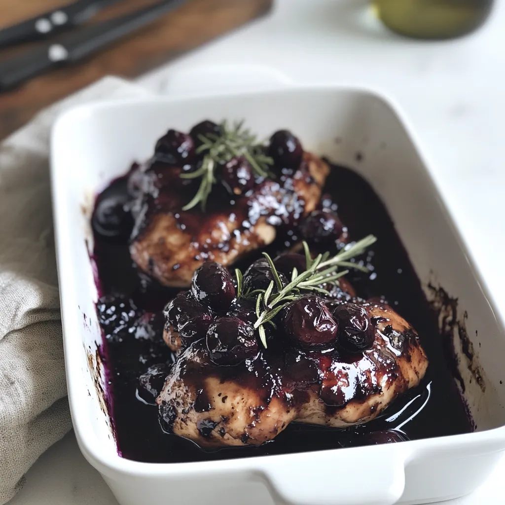 Blueberry Balsamic Chicken