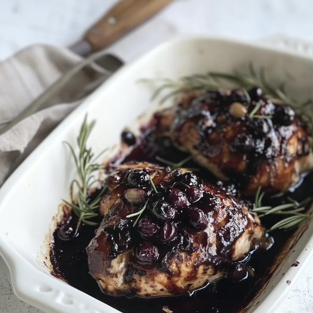 Blueberry Balsamic Chicken