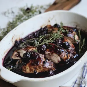 Blueberry Balsamic Chicken