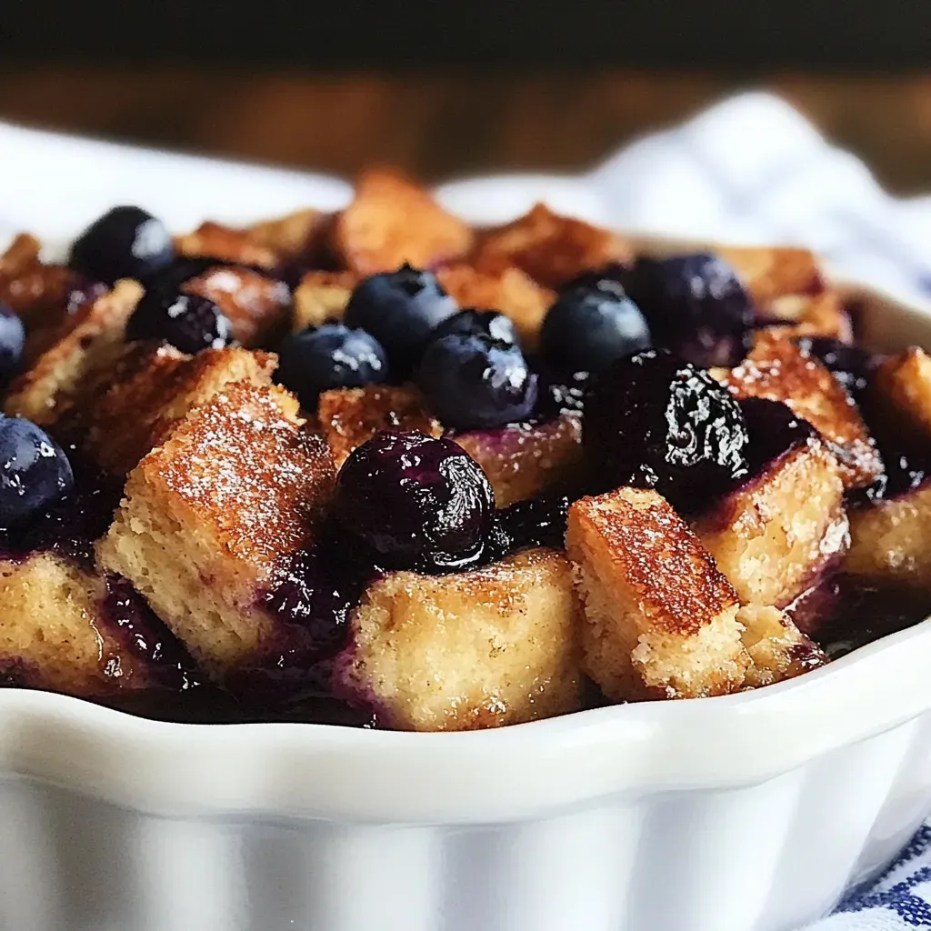 Blueberry French Toast Bake