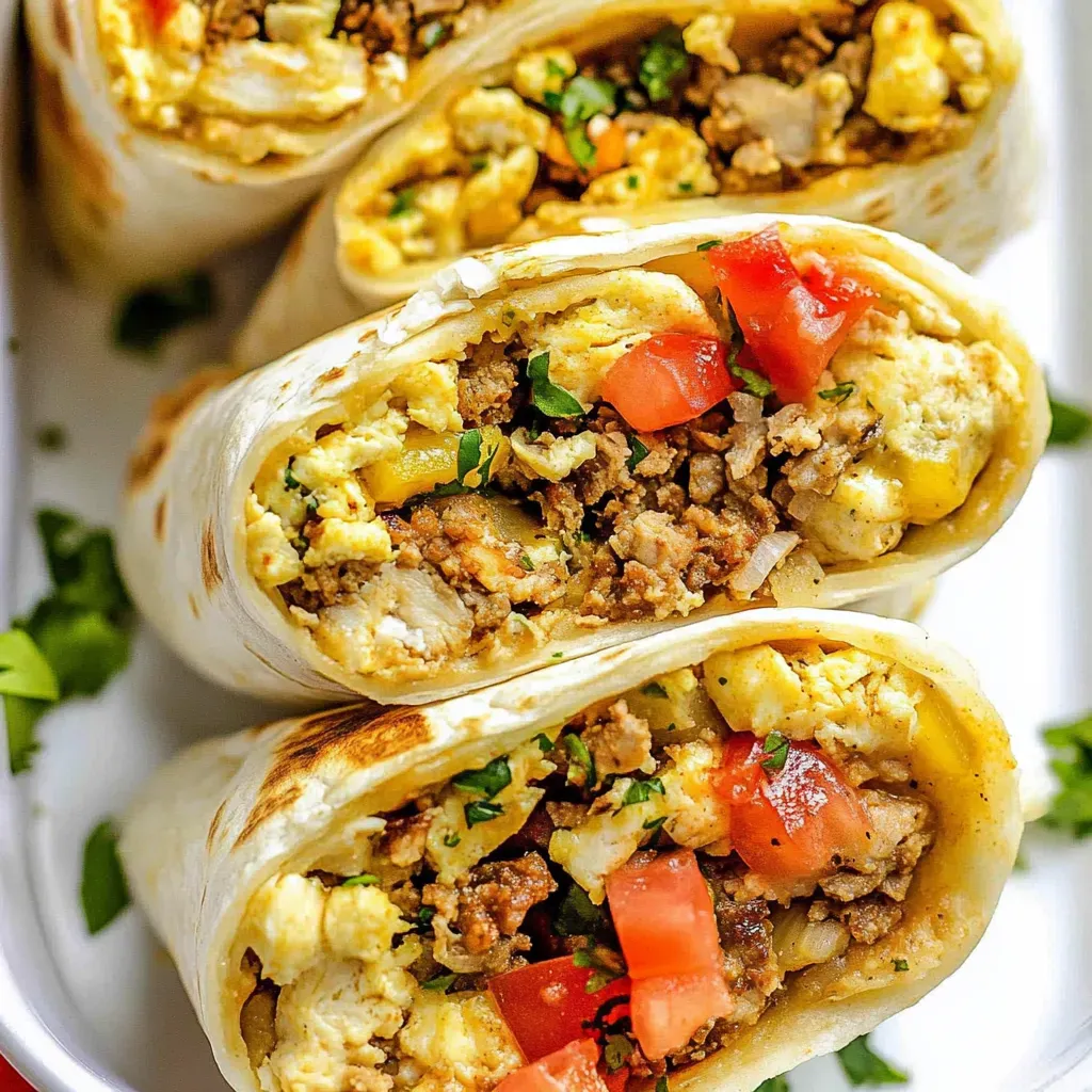Breakfast Burritos