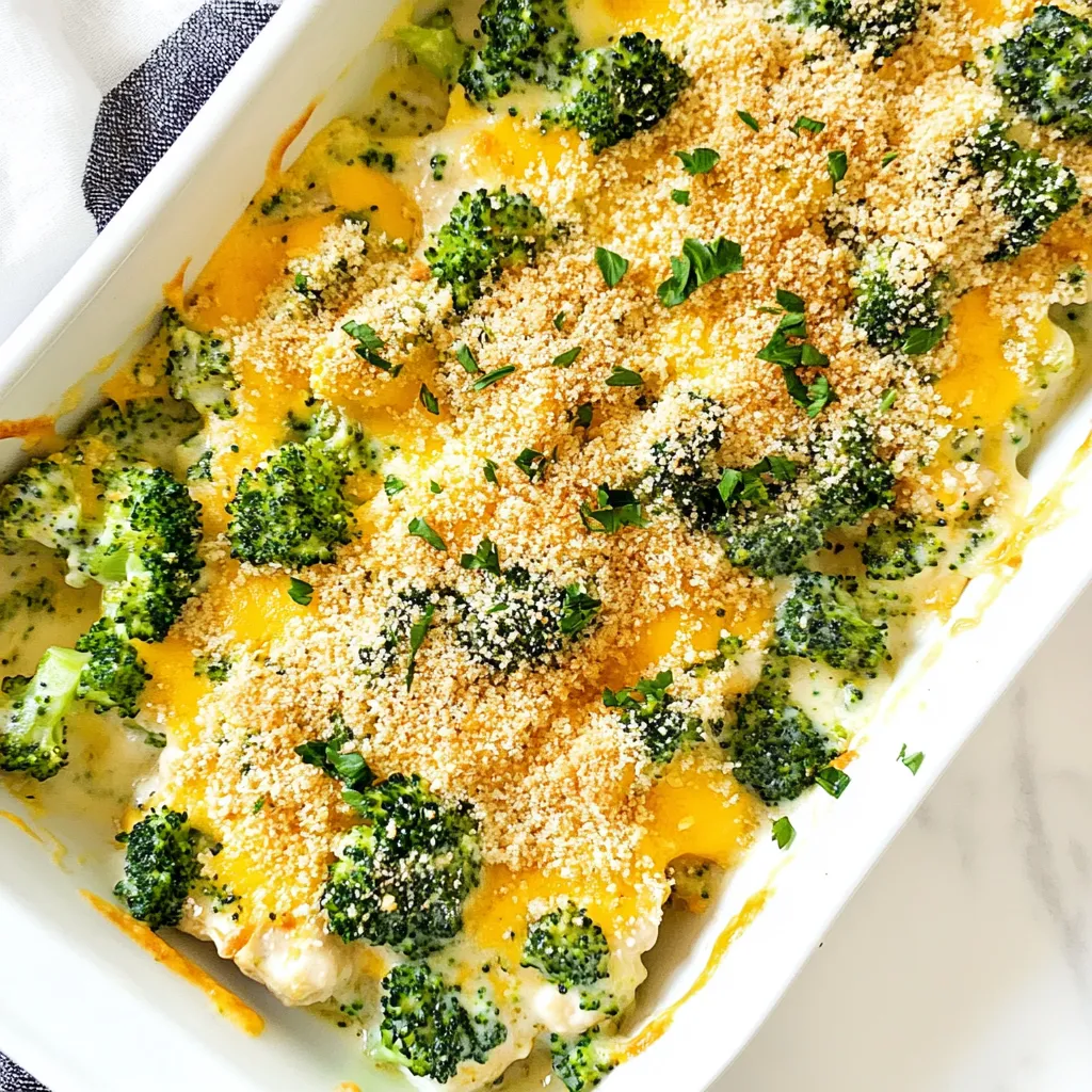 Broccoli Cheddar Chicken