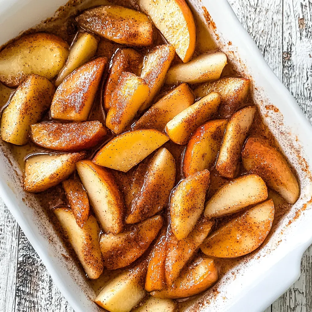 Brown Sugar Cinnamon Baked Apples