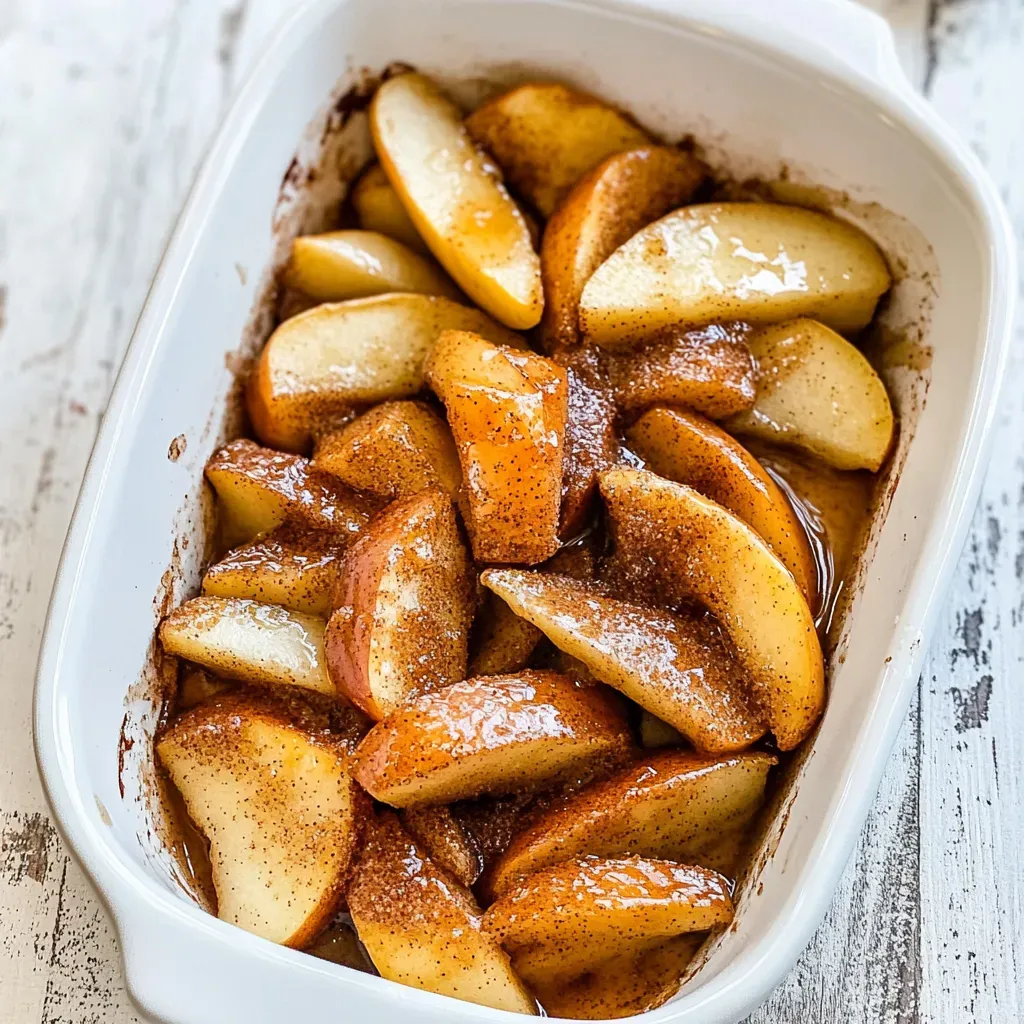 Brown Sugar Cinnamon Baked Apples