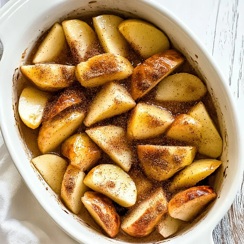 Brown Sugar Cinnamon Baked Apples
