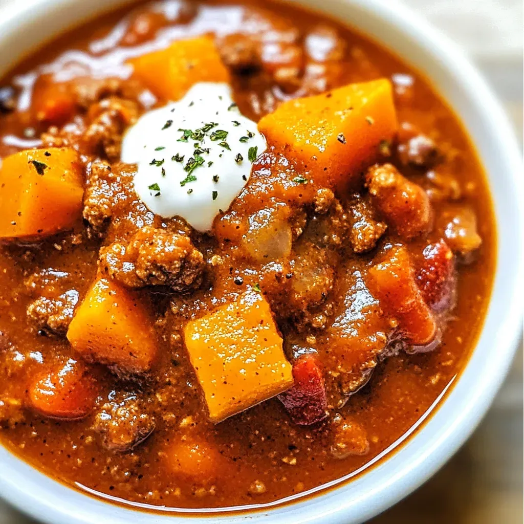 Butternut Squash Chili