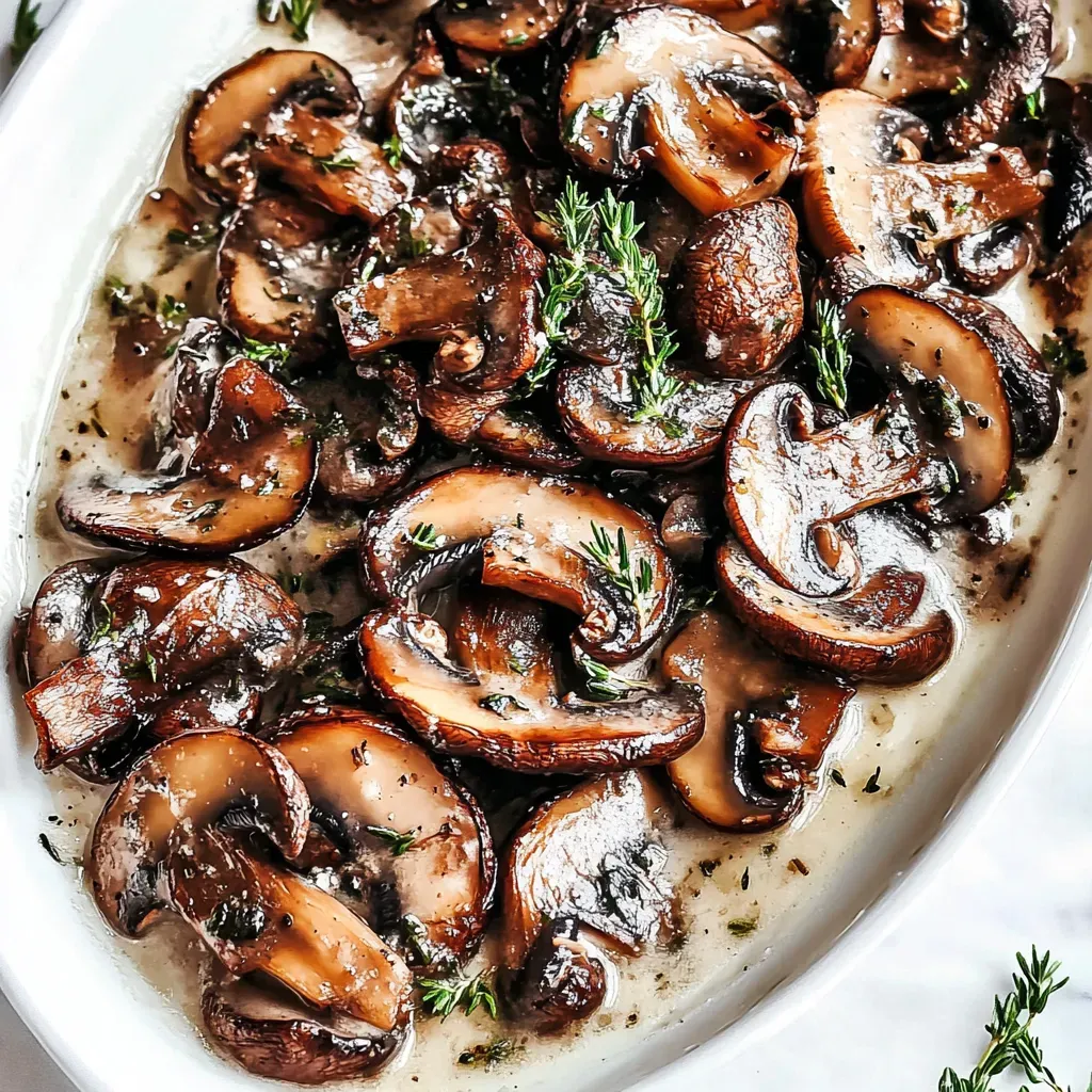 Buttery Herb Sautéed Mushrooms
