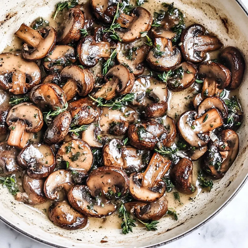 Buttery Herb Sautéed Mushrooms