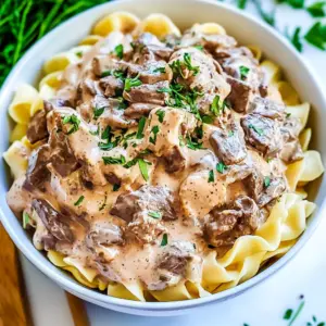 Crock Pot Beef Stroganoff