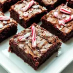 Candy Cane Brownies