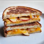 Cheddar Apple Grilled Cheese