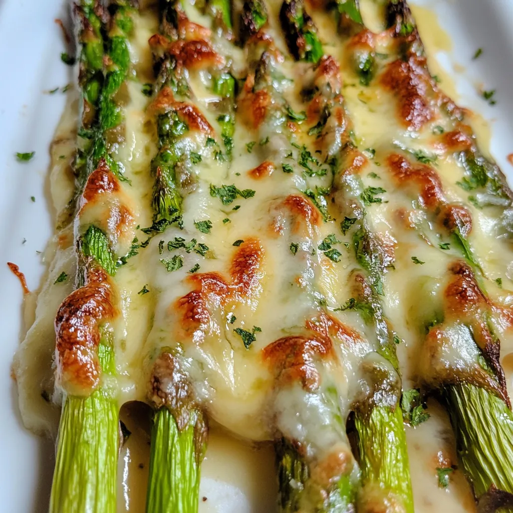 Cheesy Baked Asparagus