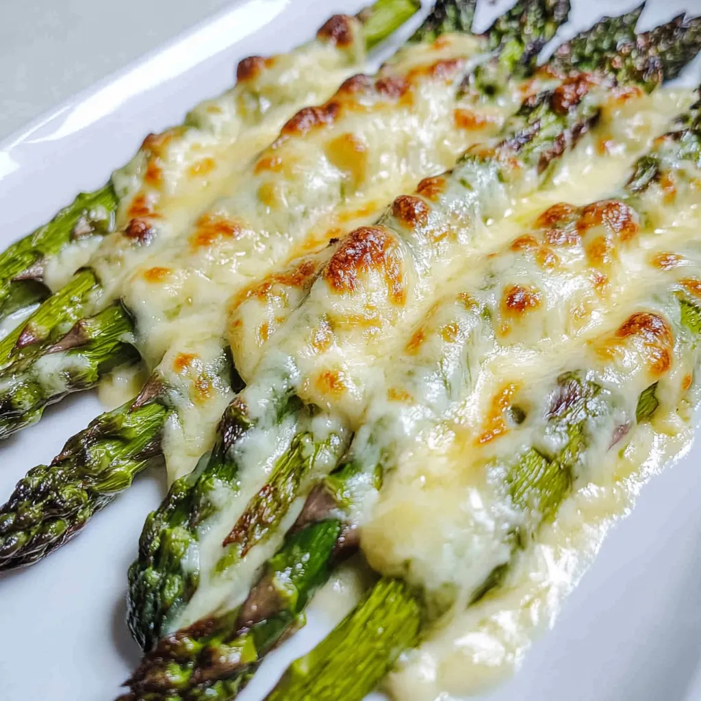 Cheesy Baked Asparagus