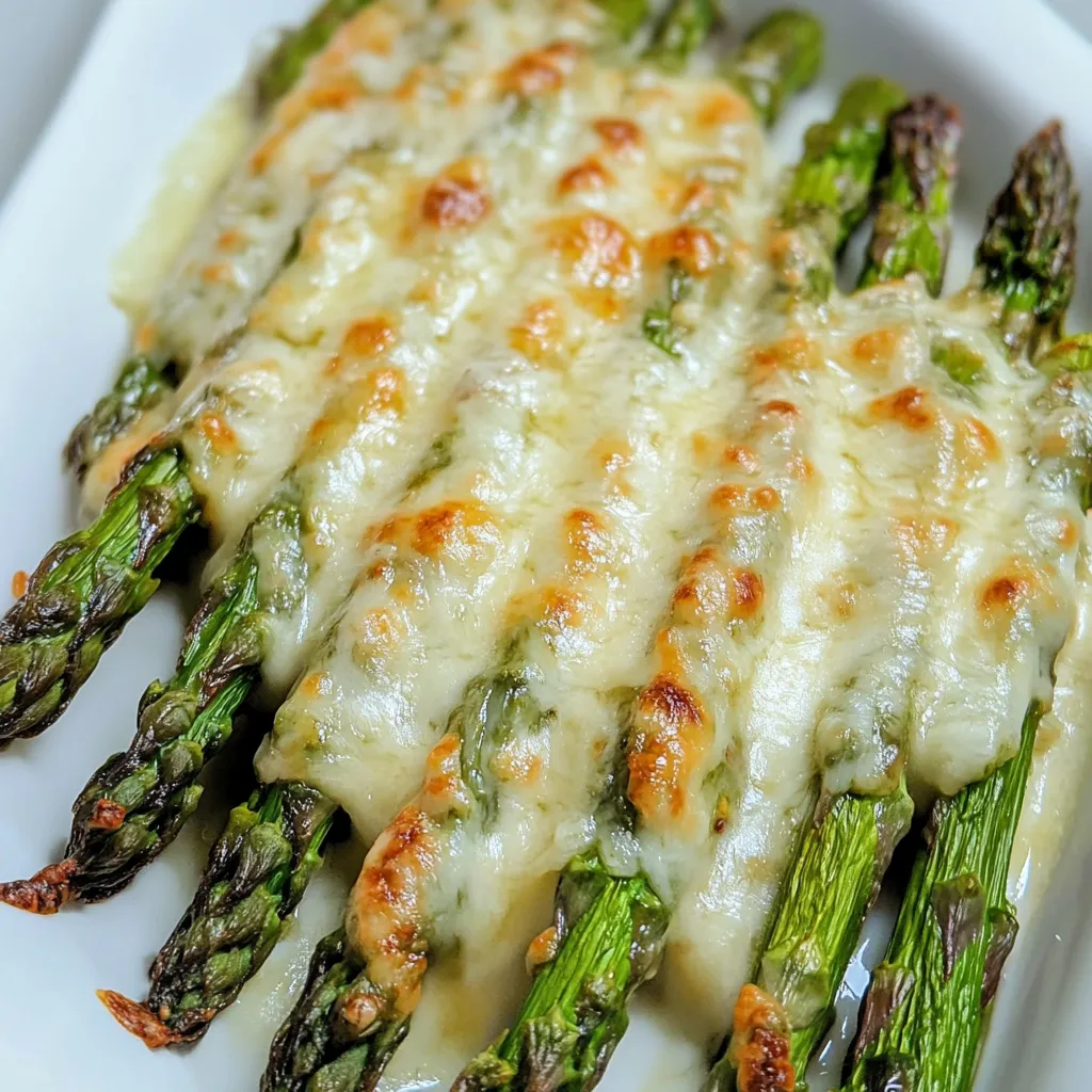 Cheesy Baked Asparagus