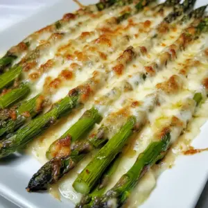 Cheesy Baked Asparagus
