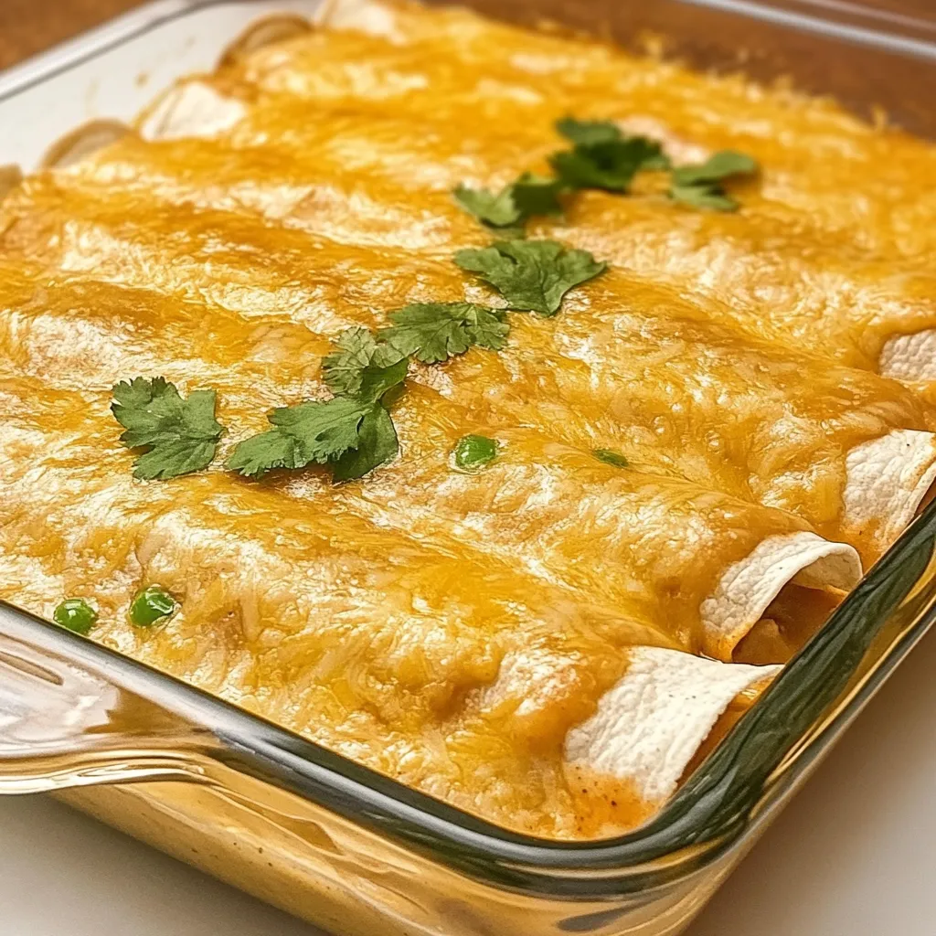 Cheesy Chicken Enchiladas