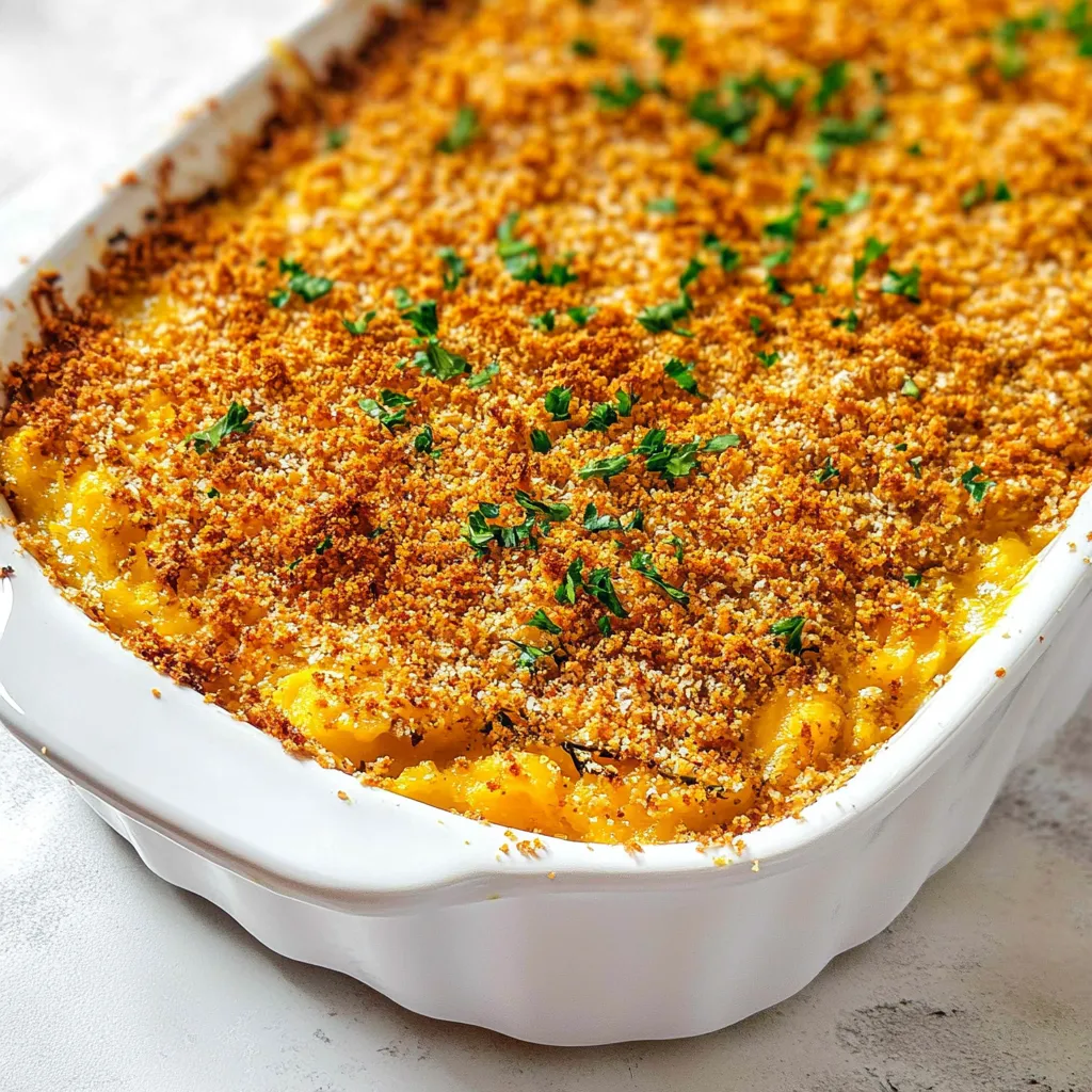 Cheesy Squash Casserole