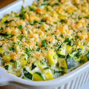 Cheesy Zucchini Casserole