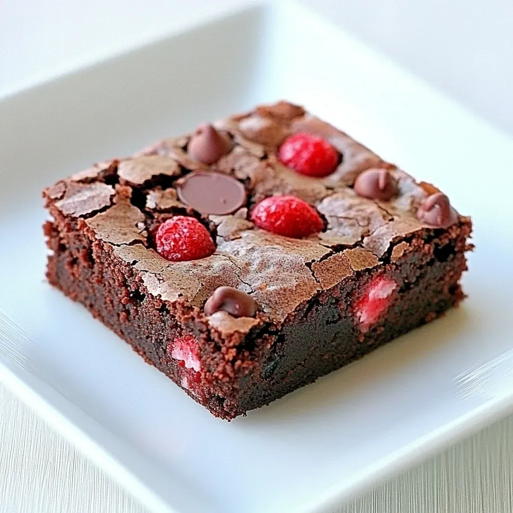 Cherry Chocolate Chip Brownies