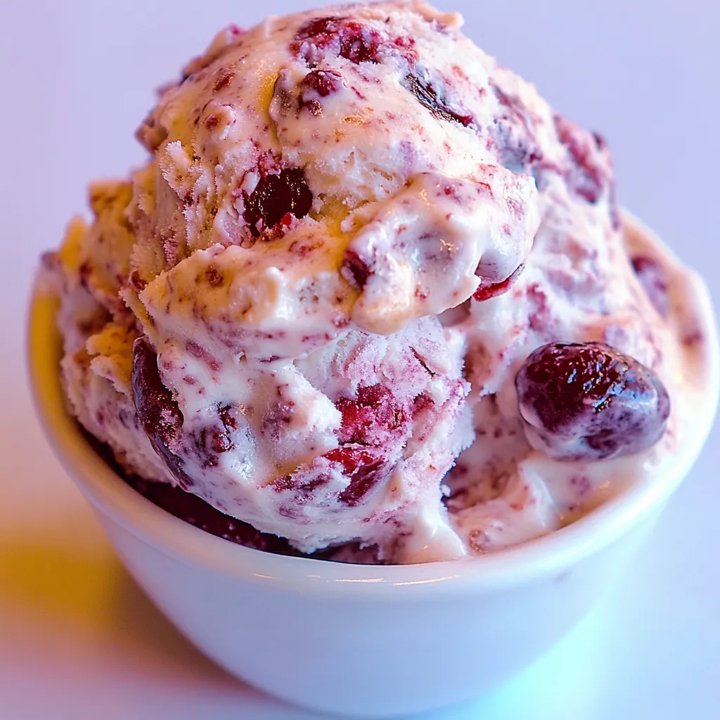 Cherry Frozen Yogurt
