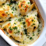 Chicken Alfredo Stuffed Shells