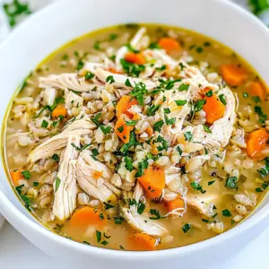 Chicken Barley Soup
