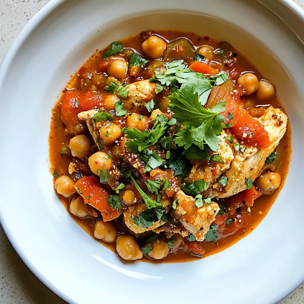 Chicken Chickpea Stew