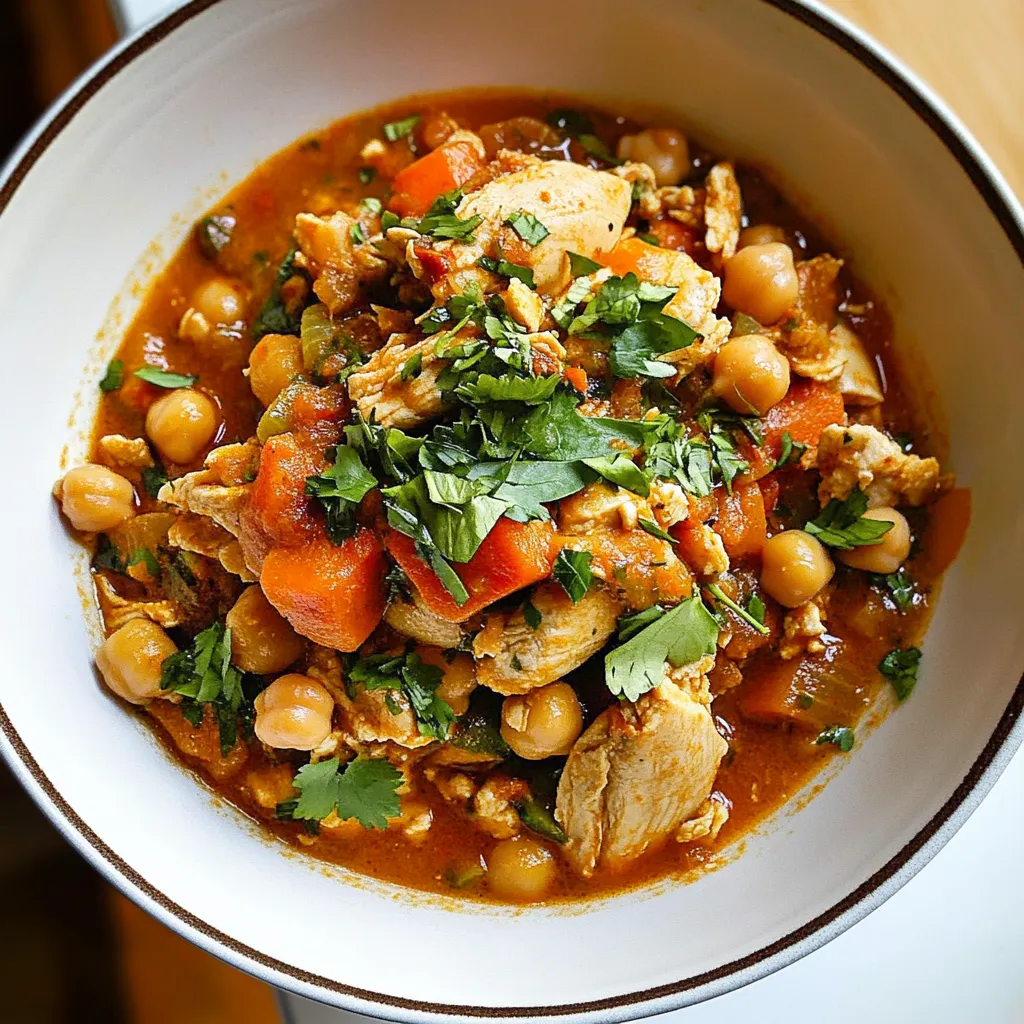 Chicken Chickpea Stew