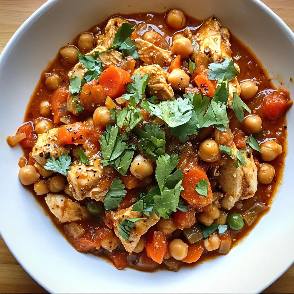 Chicken Chickpea Stew