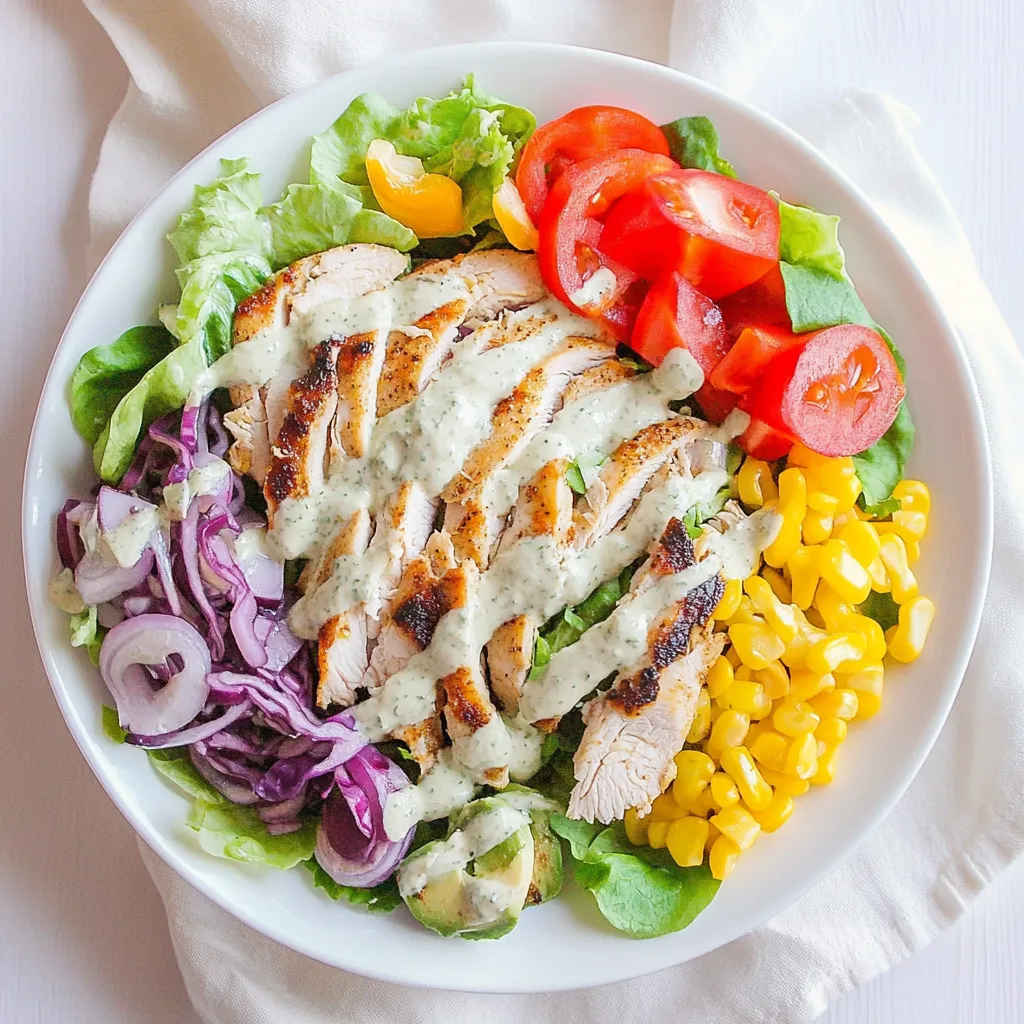 Chicken Fajita Salad