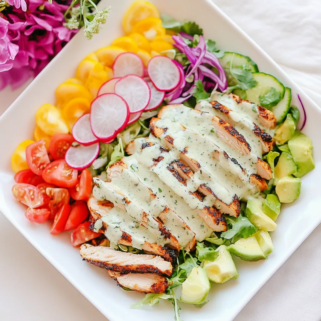 Chicken Fajita Salad