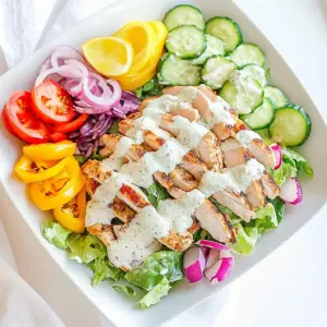 Chicken Fajita Salad