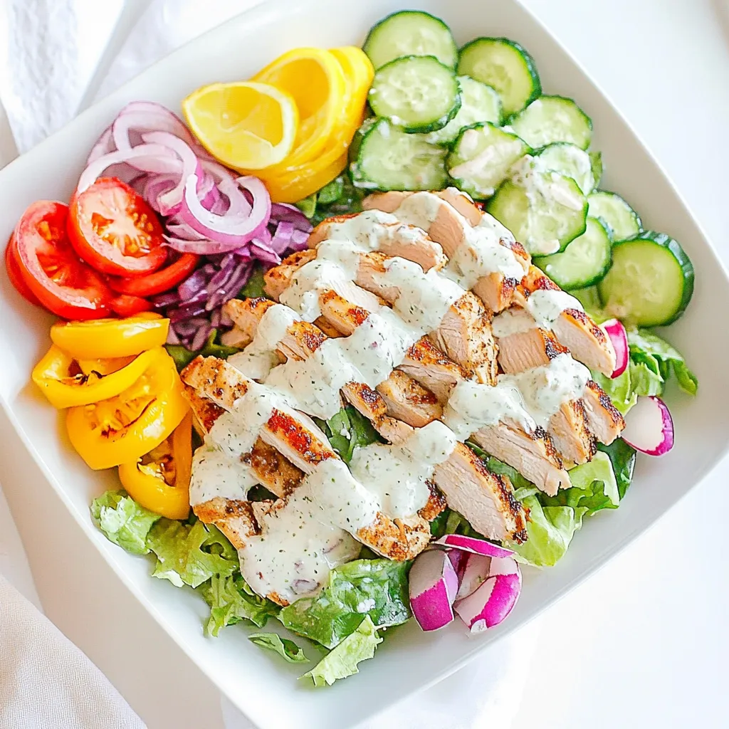 Chicken Fajita Salad