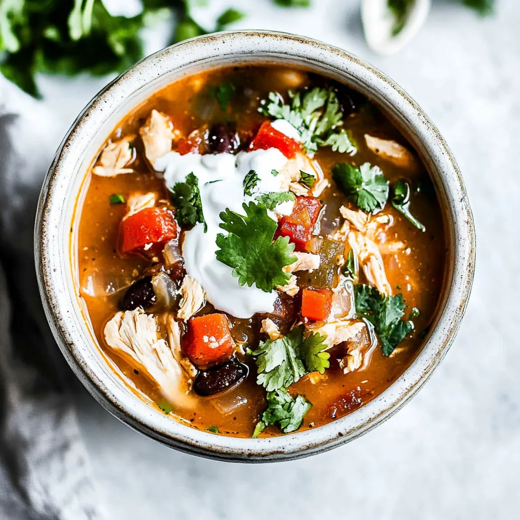 Chicken Fajita Soup