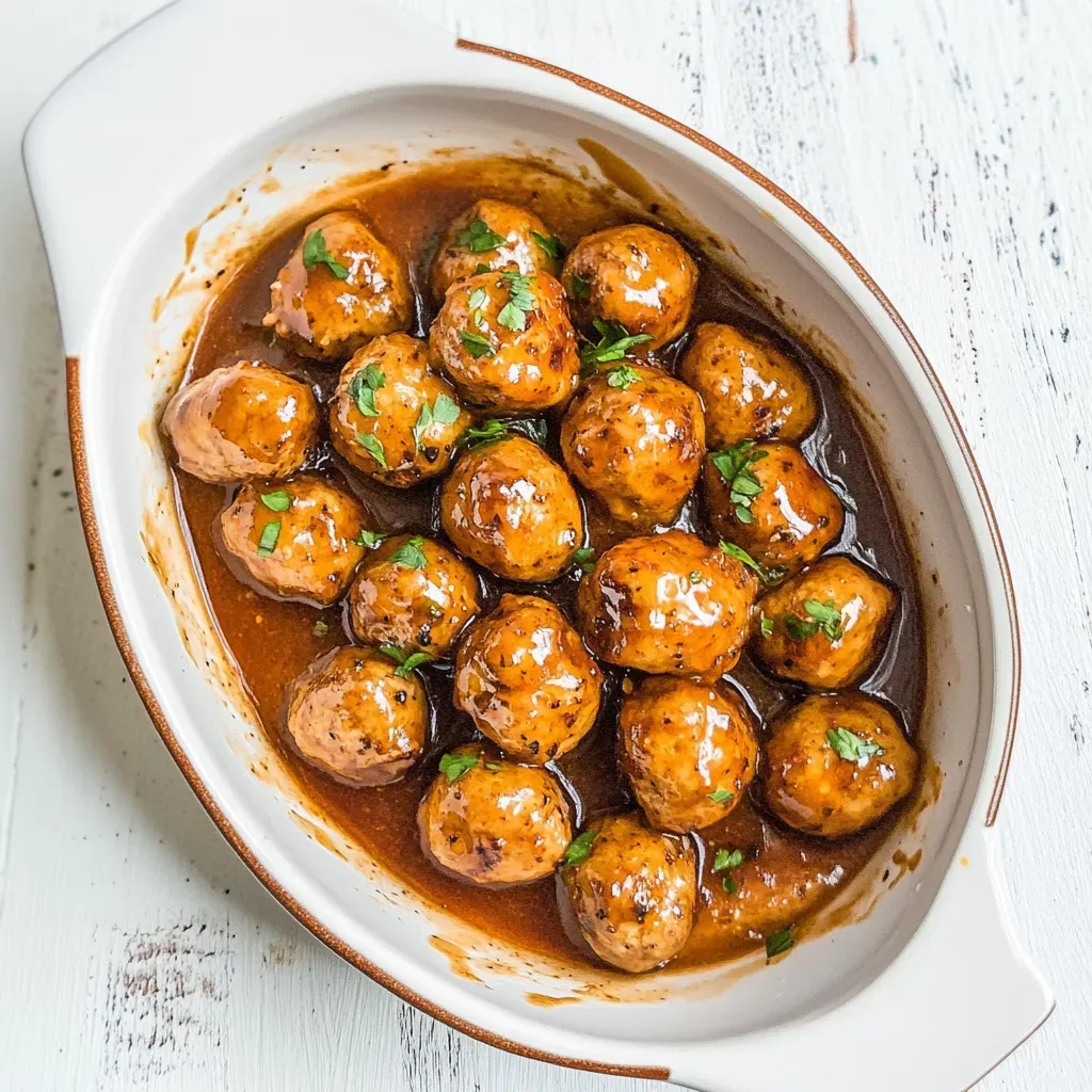 Chicken Teriyaki Meatballs