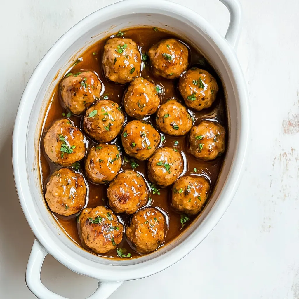 Chicken Teriyaki Meatballs