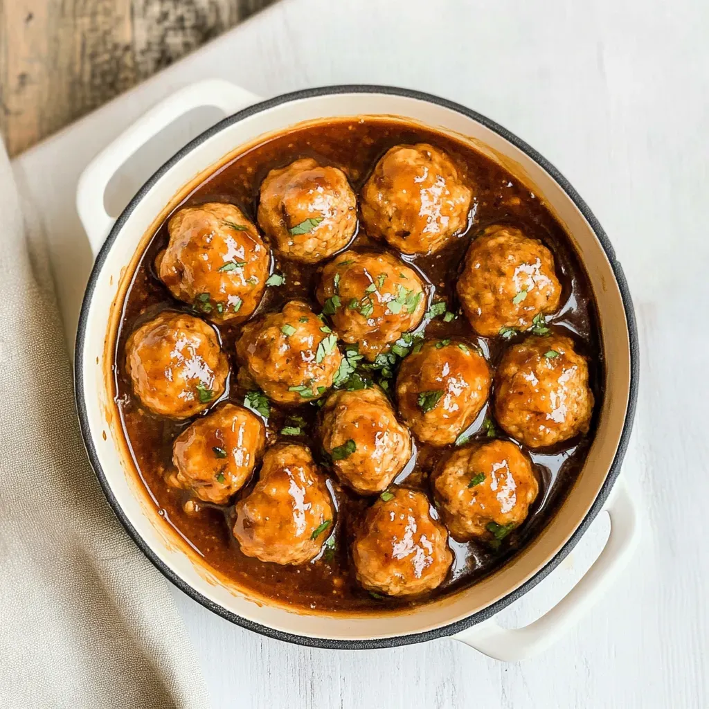Chicken Teriyaki Meatballs