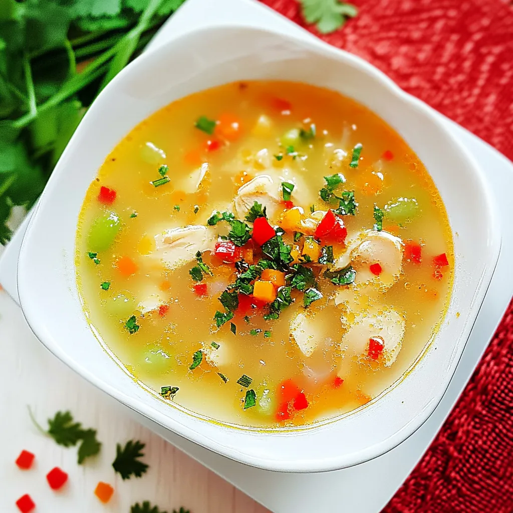 Chicken Turmeric Soup