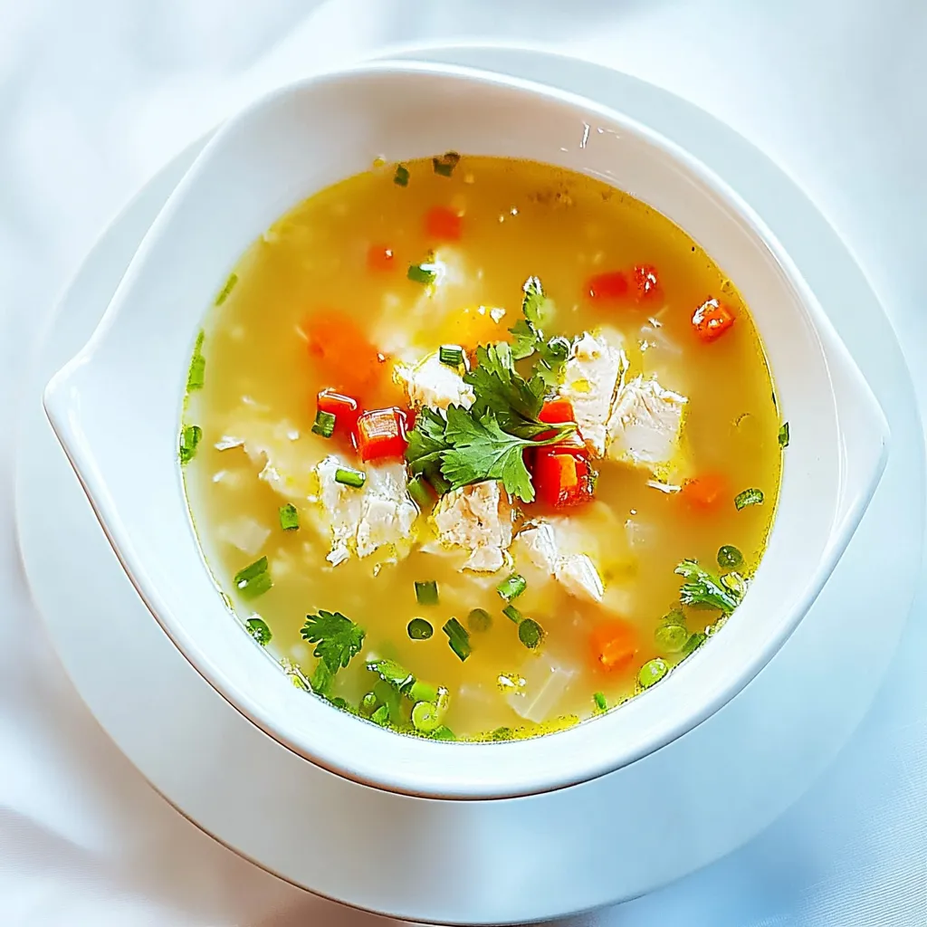 Chicken Turmeric Soup