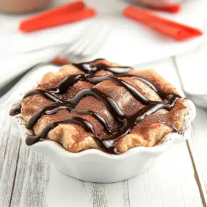 Chocolate Churro Pies